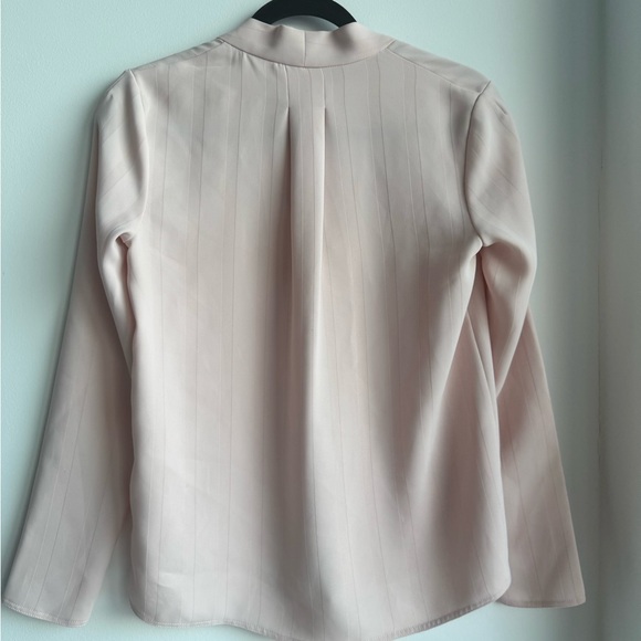 Aritzia Light Pink Long Sleeve Blouse - Picture 3 of 3